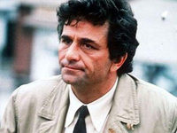 peter falk checking out