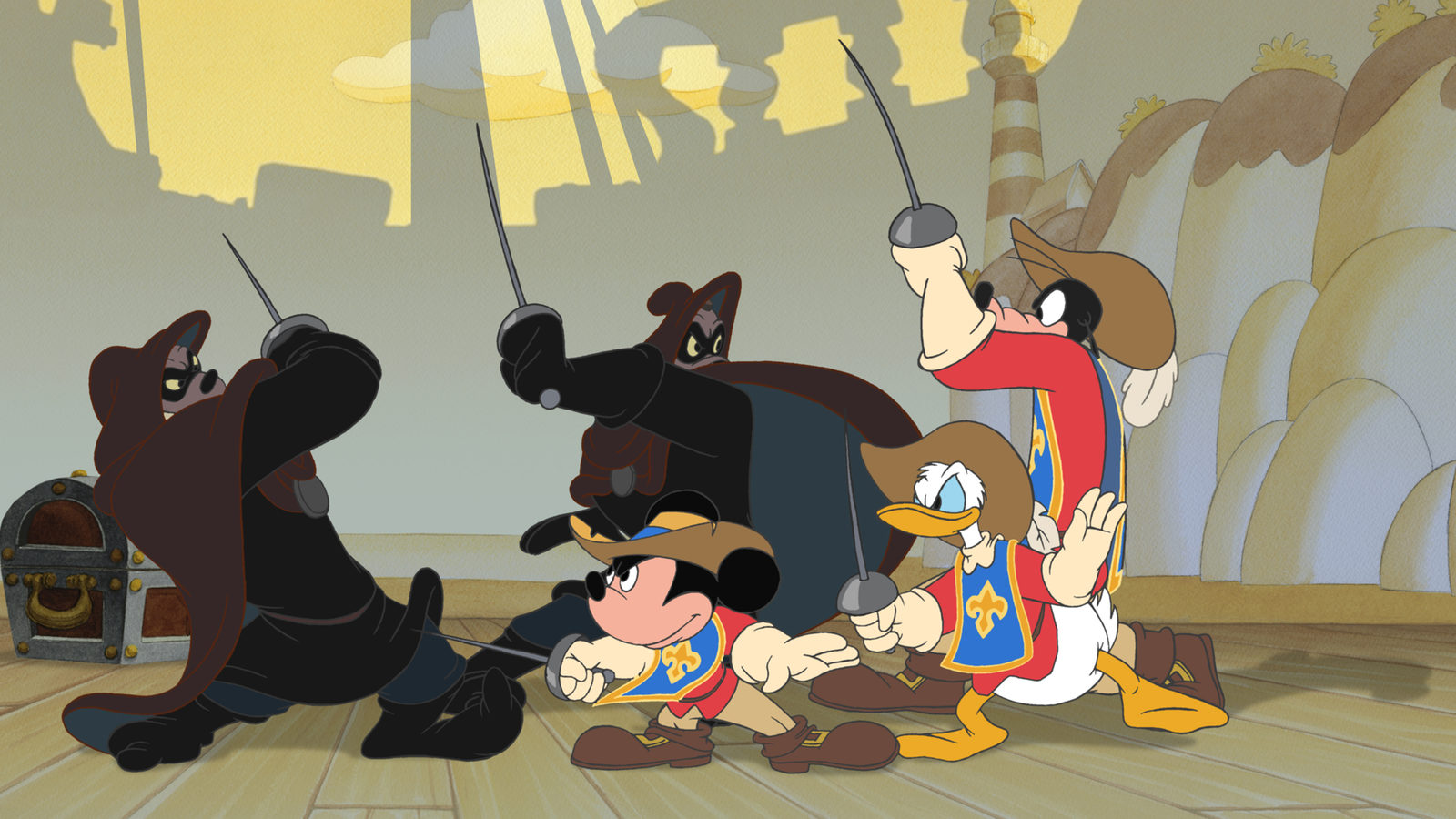 Три мушкетёра. Микки, Дональд, Гуфи (2004) - Mickey, Donald, Goofy: The Three Musketeers - кадры из фильма - голливудские мультфильмы - Кино-Театр.Ру